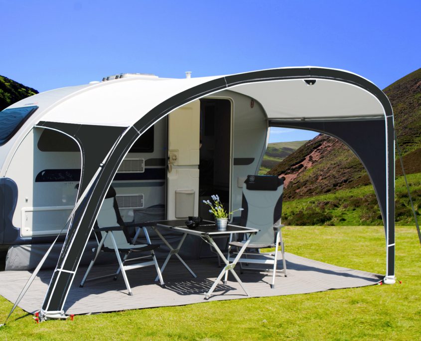 Walker awning especially designed for Adria Action 341361 caravans